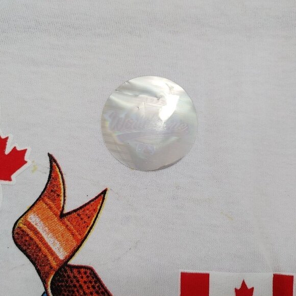 Bulletin Toronto Blue Jays 1992 World Series Single Stitch TShirt Medium Vintage - Picture 4 of 7